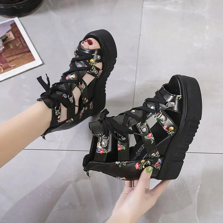 Stijlvolle Zomer Sandalen met Hak voor Vrouw