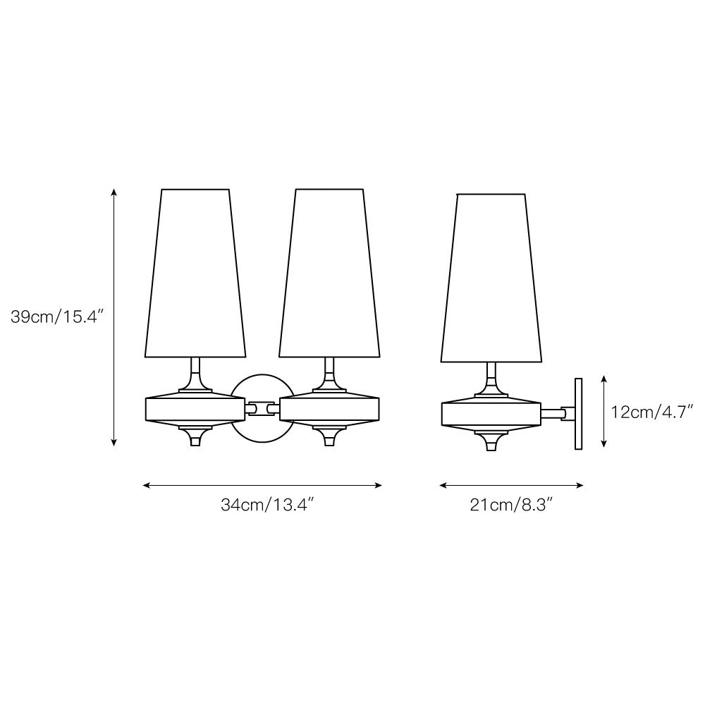 Design Wandlamp Met Houten Details En Stoffen Kap Geïnspireerd Op De Nikau Palm