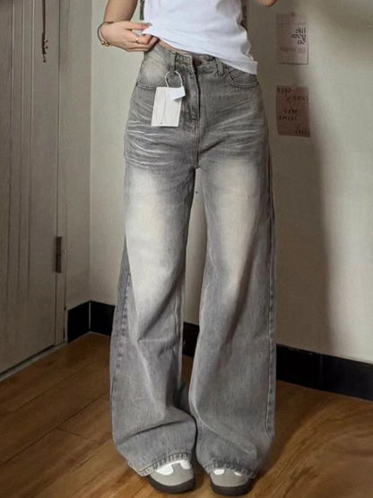 Losse Gewassen Jeans voor Mannen