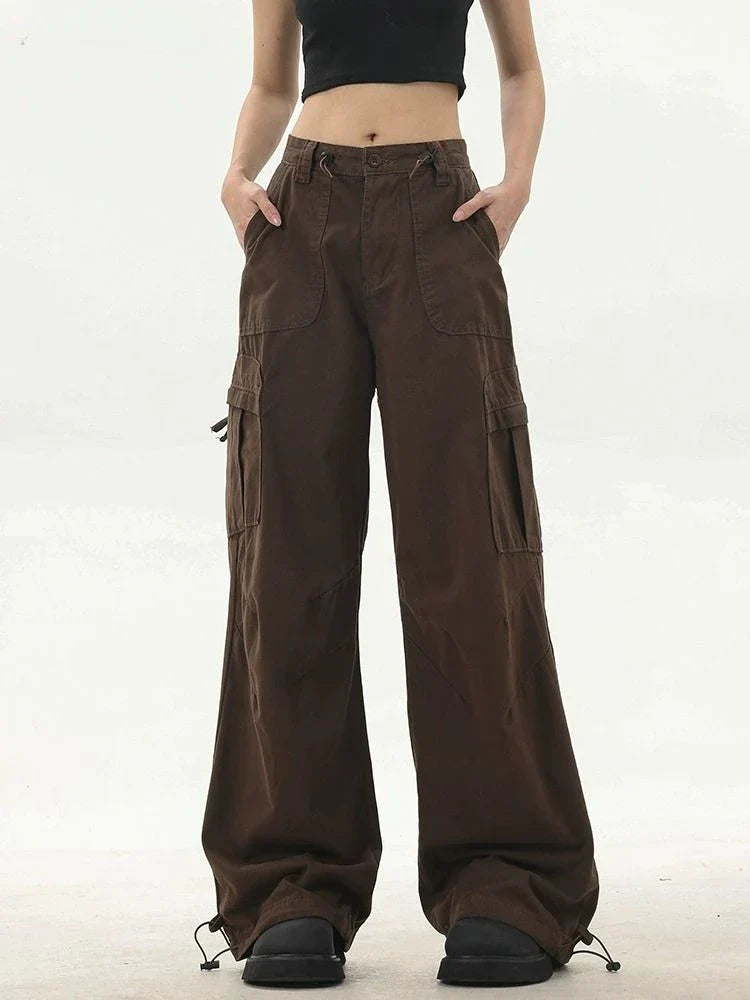 Vintage Cargo Jogger Baggy Broek Loose Fit