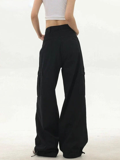 Y2K Cargo Broek voor Vrouwen Retro Stijl