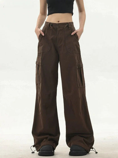 Y2K Cargo Broek voor Vrouwen Retro Stijl