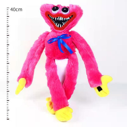 Huggy Wuggy knuffel 40 cm pluche speelgoed hoogwaardig zachte metgezel cadeau kinderen volwassenen blauw rood