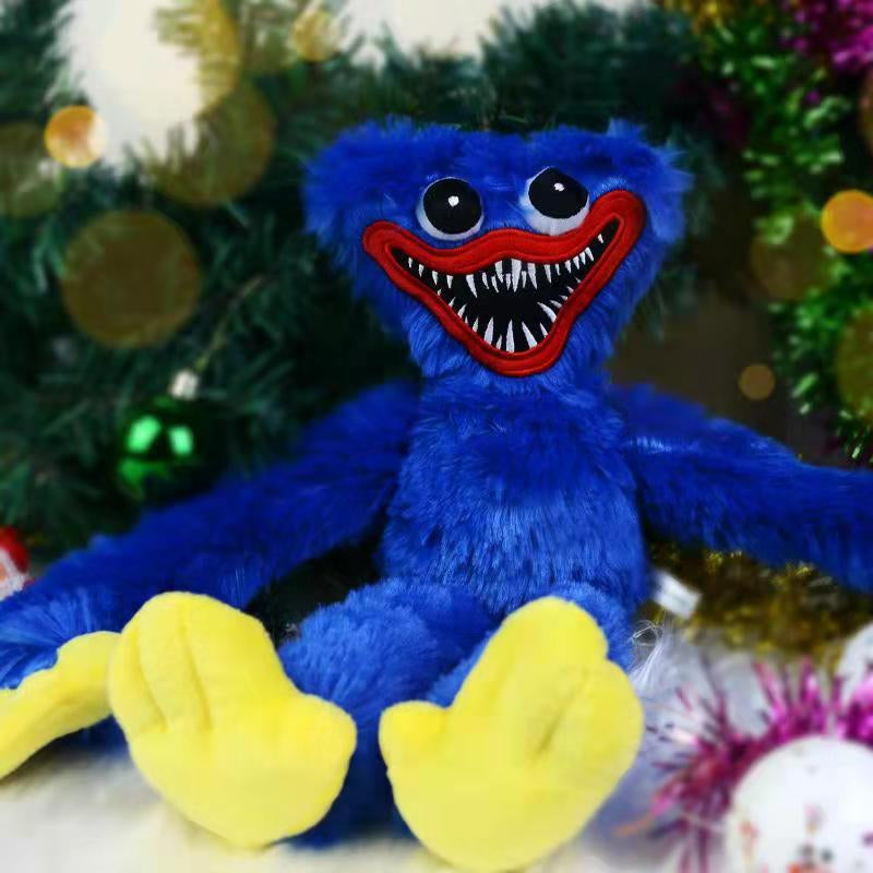 Huggy Wuggy knuffel 40 cm pluche speelgoed hoogwaardig zachte metgezel cadeau kinderen volwassenen blauw rood