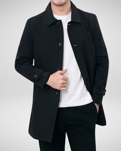 Heren Overcoat Waterafstotend Warm en Stijlvol
