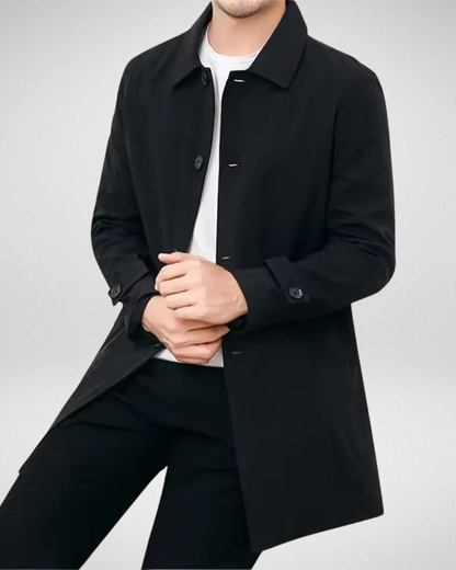 Heren Overcoat Waterafstotend Warm en Stijlvol