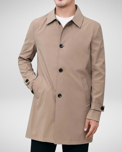 Heren Overcoat Waterafstotend Warm en Stijlvol