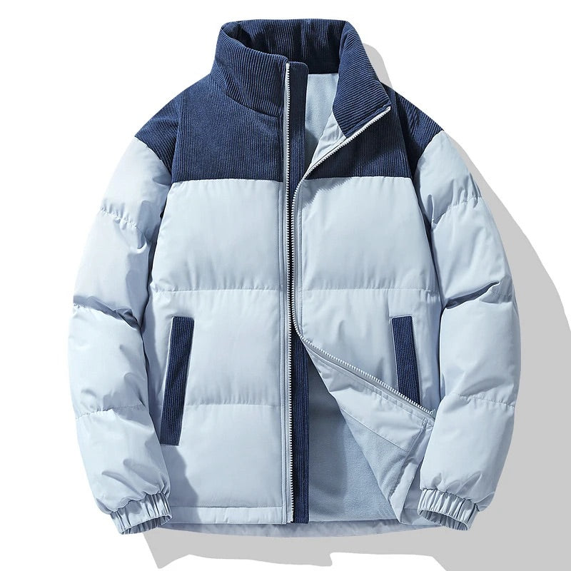 Heren Winterjas Warm Gewatteerd Pufferjack Donzen Jas