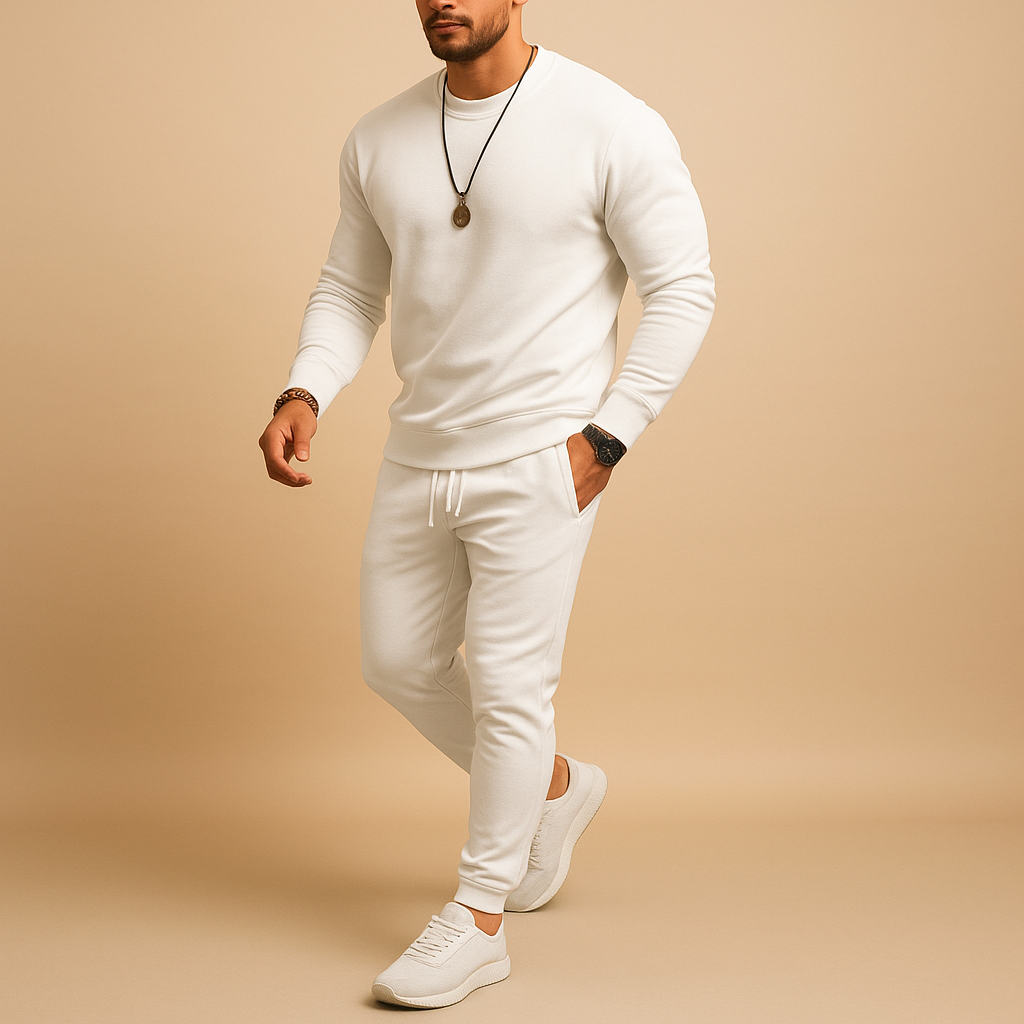 Heren Trainingspak Slim Fit - Moderne Sweater en Joggingbroek