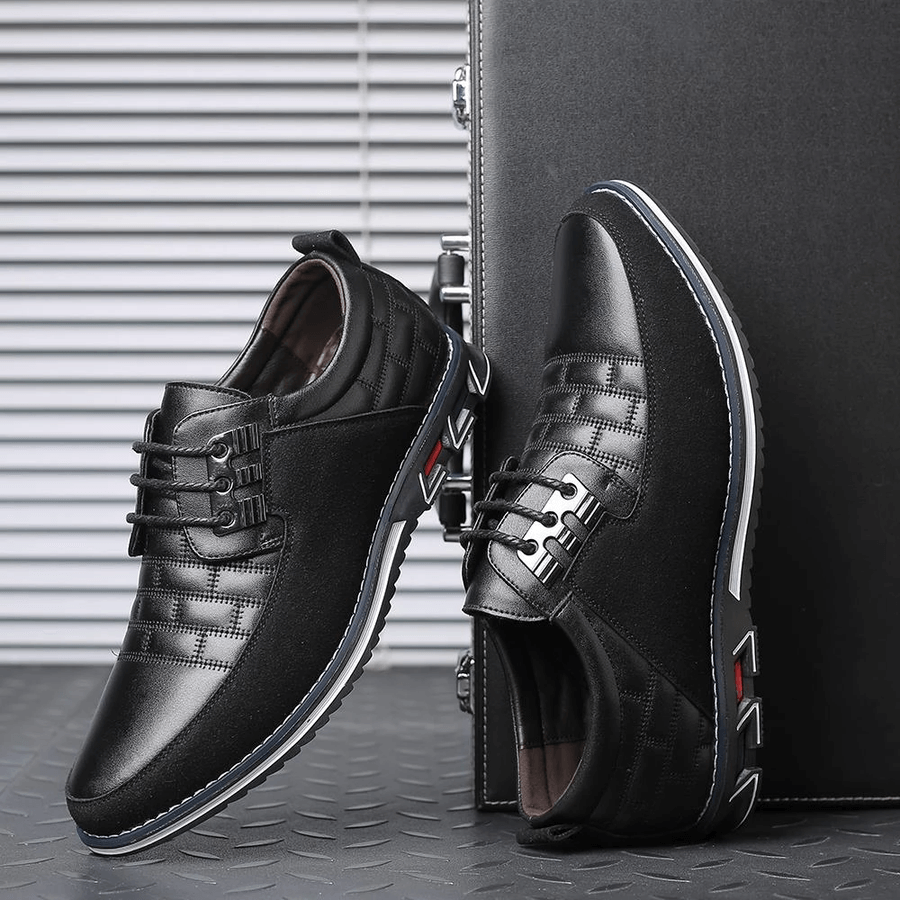 Comfortabele Herenschoenen Microfiber Premium Kwaliteit
