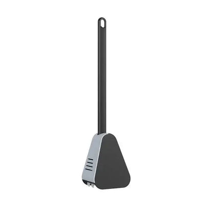 Siliconen Toiletborstel Antibacterieel 36 cm Wandhouder Snel Drogend Flexibele Borstelharen Badkamer Accessoire