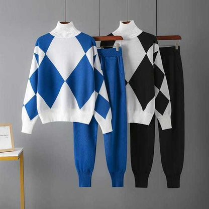 Dames Tweedelige Set Elegante Stijl