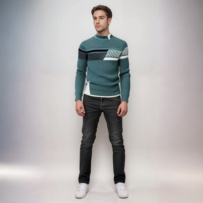 Noah Herentrui Gebreid Modern Stijl