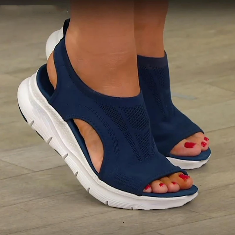 Orthopedische Sandaal met Verlichting en Stijlvol Design