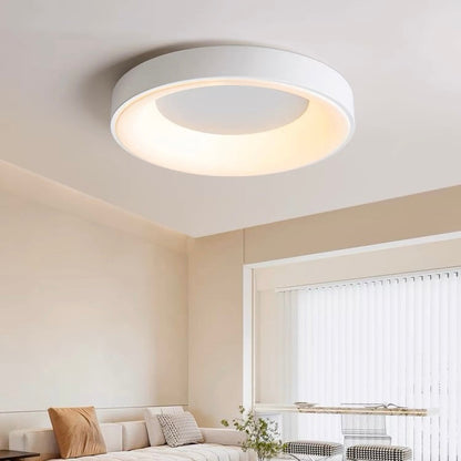 LED plafondlamp rond acryl ijzer lage ruimtes hal slaapkamer woonkamer moderne opbouwlamp minimalistische plafondverlichting
