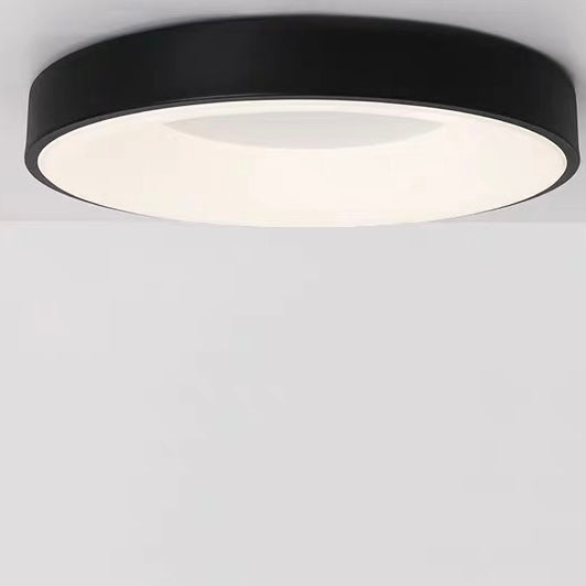 LED plafondlamp rond acryl ijzer lage ruimtes hal slaapkamer woonkamer moderne opbouwlamp minimalistische plafondverlichting