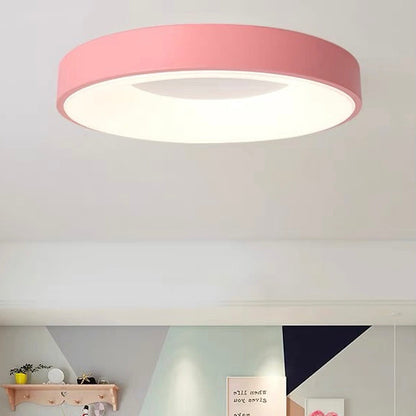 LED plafondlamp rond acryl ijzer lage ruimtes hal slaapkamer woonkamer moderne opbouwlamp minimalistische plafondverlichting