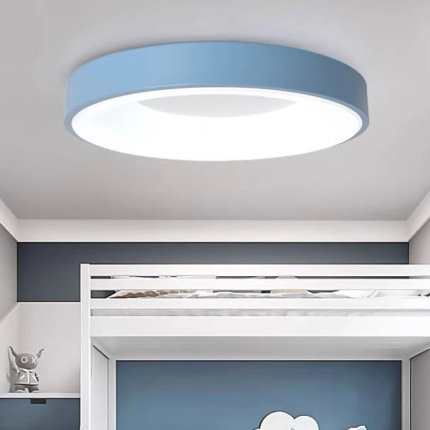 LED plafondlamp rond acryl ijzer lage ruimtes hal slaapkamer woonkamer moderne opbouwlamp minimalistische plafondverlichting