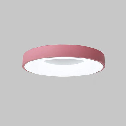 LED plafondlamp rond acryl ijzer lage ruimtes hal slaapkamer woonkamer moderne opbouwlamp minimalistische plafondverlichting