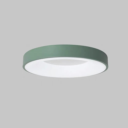 LED plafondlamp rond acryl ijzer lage ruimtes hal slaapkamer woonkamer moderne opbouwlamp minimalistische plafondverlichting