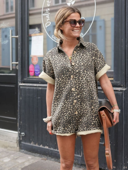 Leopard Print Jurk Madeleine