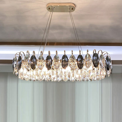 Moderne Kristallen Kroonluchter Set voor Woonkamer en Eetkamer