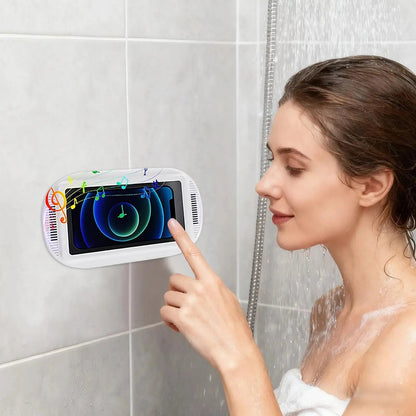 Waterdichte Telefoonhouder voor Douche met Verstelbare Rotatie en Wandmontage