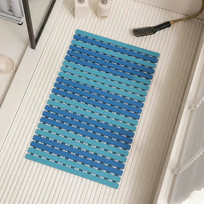 Antislip Badmat met Zuignappen en Drainagegaten 40×63 cm voor Veilig Douchen