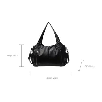 Schoudertas Reid Leren Shoulder Bag