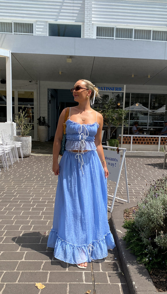 Dames Zomerset Tweedelig – Top en Lange Rok Zomercollectie