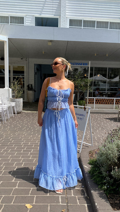Dames Zomerset Tweedelig – Top en Lange Rok Zomercollectie