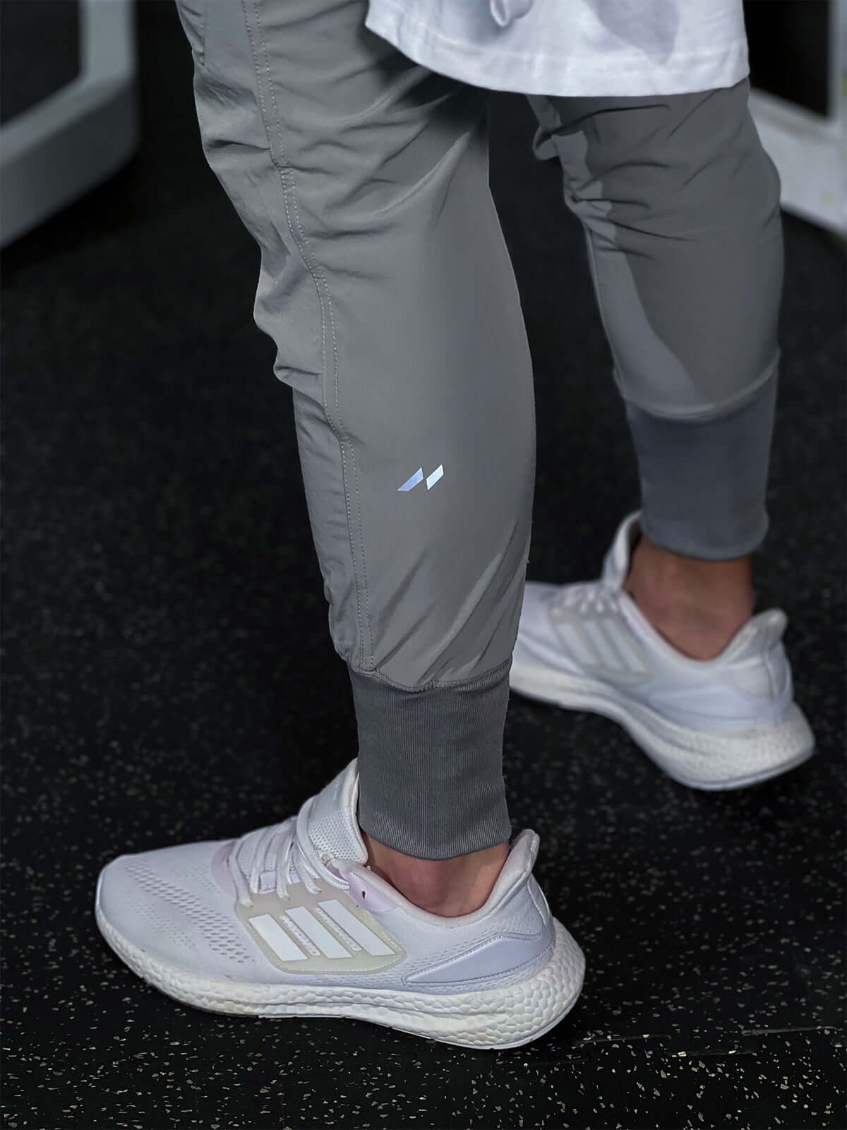 Waterdichte Cargo Joggingbroek met Hoge Ribboorden Voor Buiten