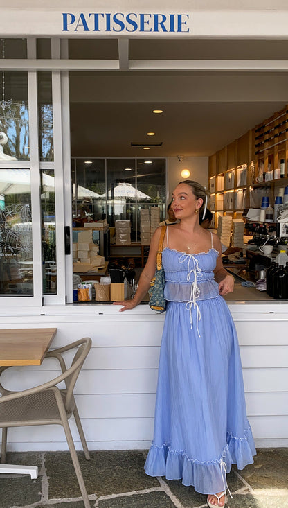 Dames Zomerset Tweedelig – Top en Lange Rok Zomercollectie