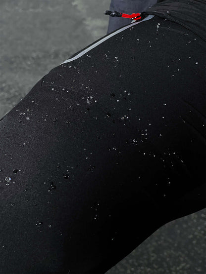 Waterdichte Cargo Joggingbroek met Hoge Ribboorden Voor Buiten