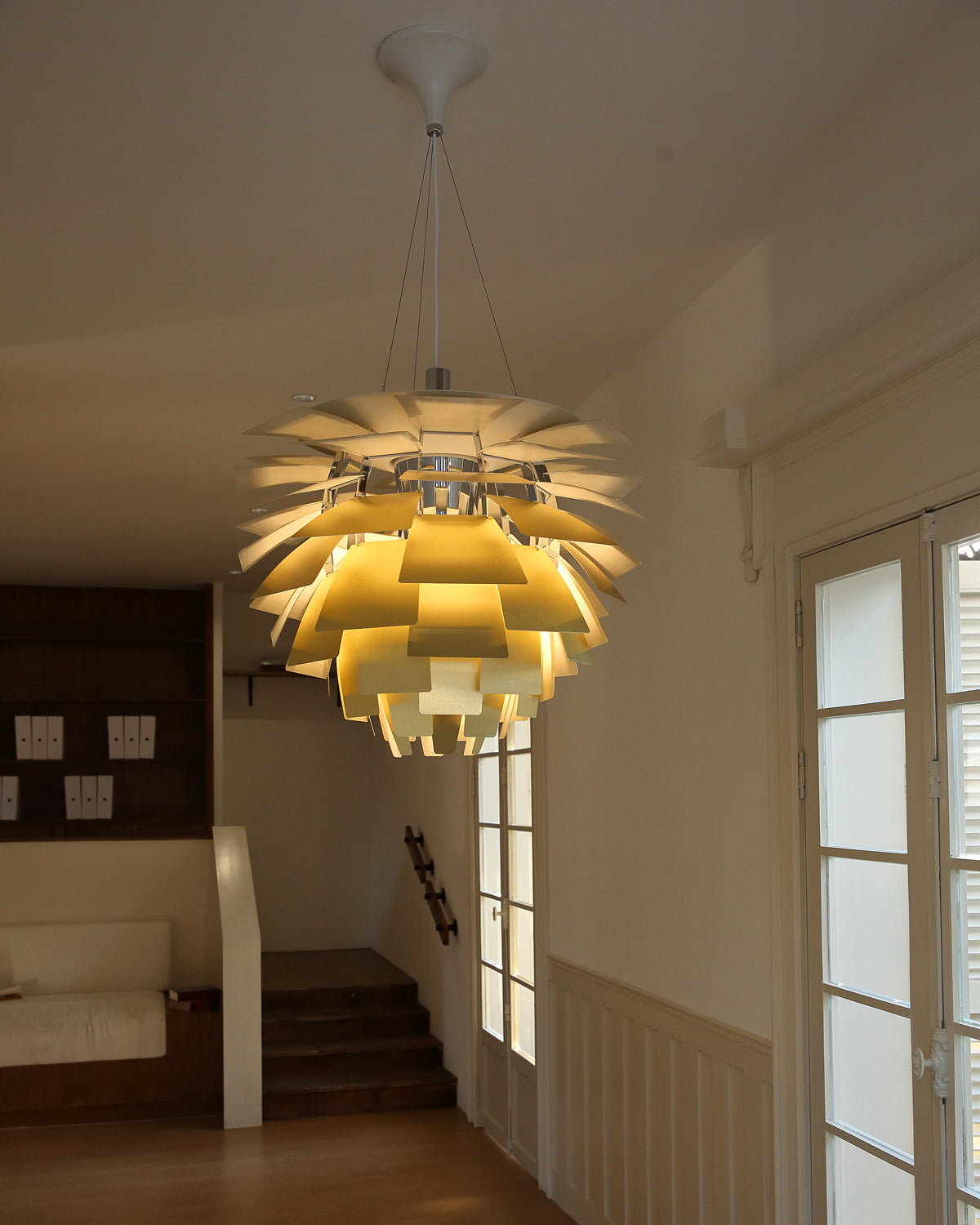Hanglamp Dennenappel Metaal Klassiek Warm Wit Verstelbaar Snoer Woonkamer