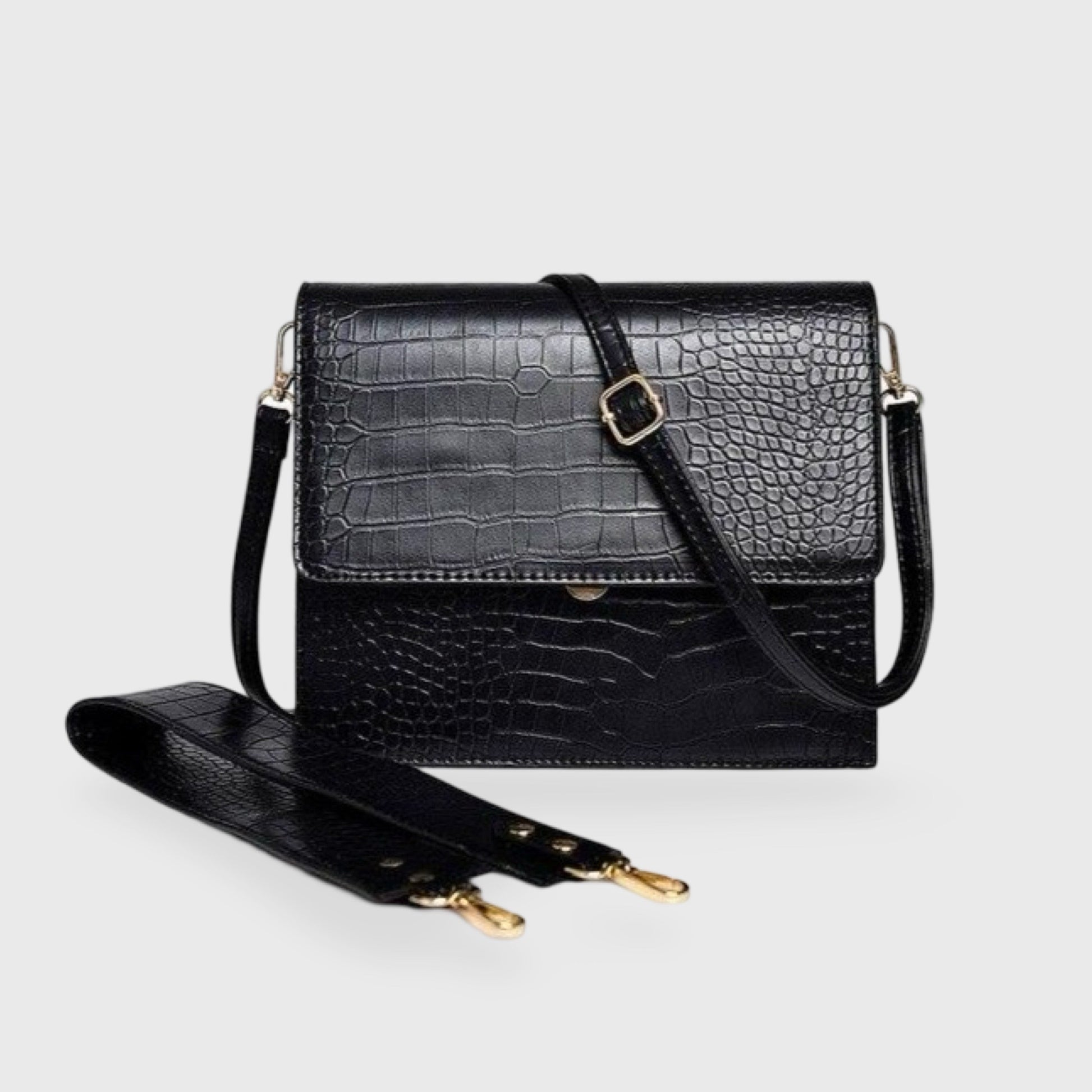 Croc Schoudertas Crossbody Compact voor Dagelijks Gebruik - StudioMarella