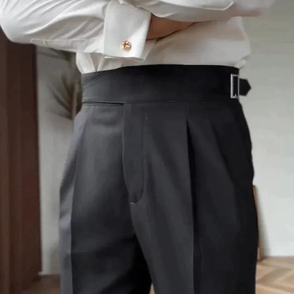 Heren Broek Casual Met Gesp voor Alledaagse Dracht