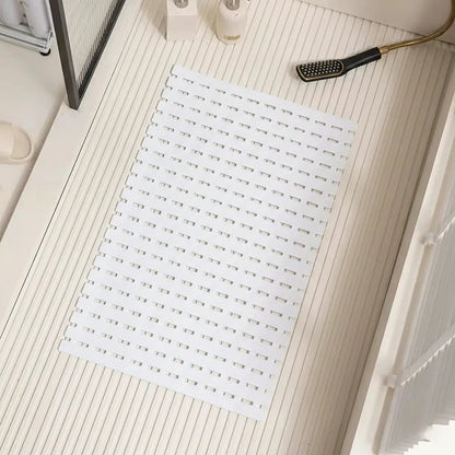 Antislip Badmat met Zuignappen en Drainagegaten 40×63 cm voor Veilig Douchen