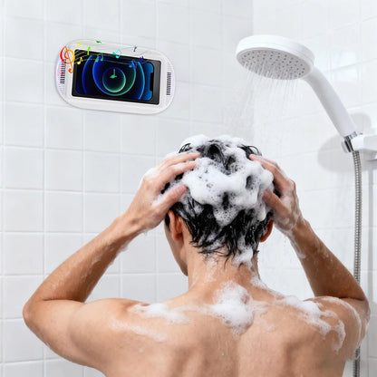 Waterdichte Telefoonhouder voor Douche met Verstelbare Rotatie en Wandmontage