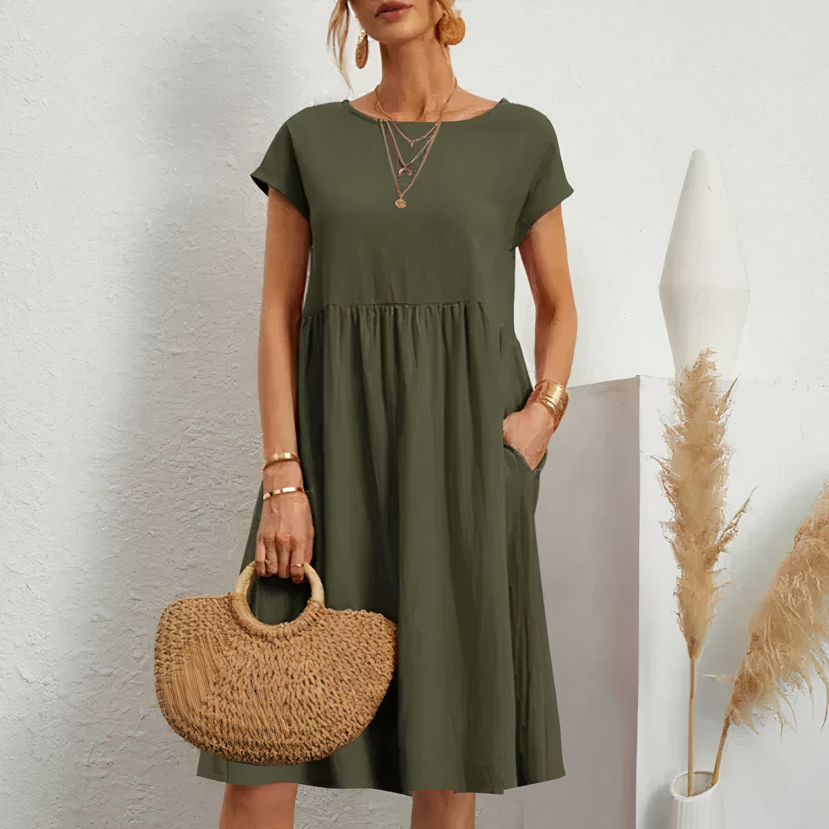 Vrouwelijke Feestjurk Elegant en Chic - StudioMarella