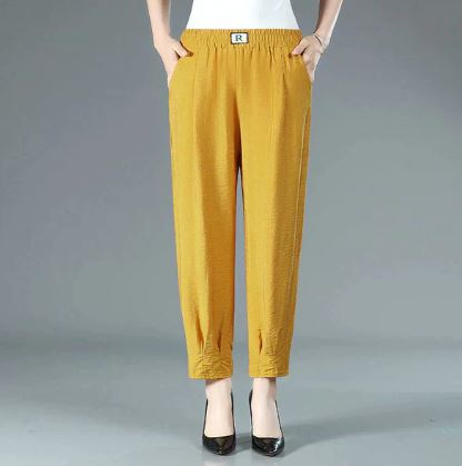 Vrouwelijke Broek Casual Comfortabel Dagelijks Dragen