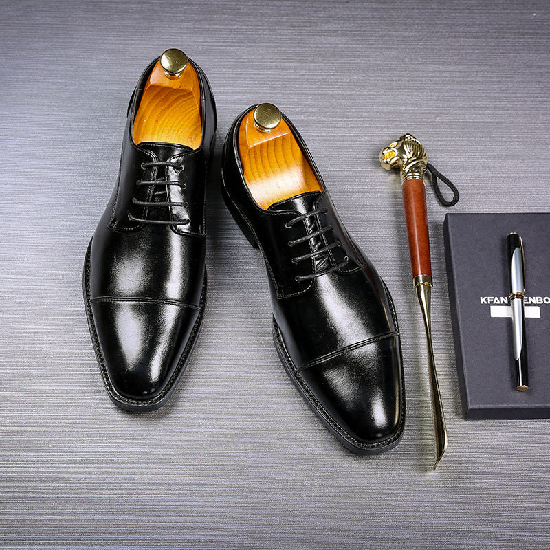 Heren Leren Oxfords Schoenen Klassieke Stijl - StudioMarella