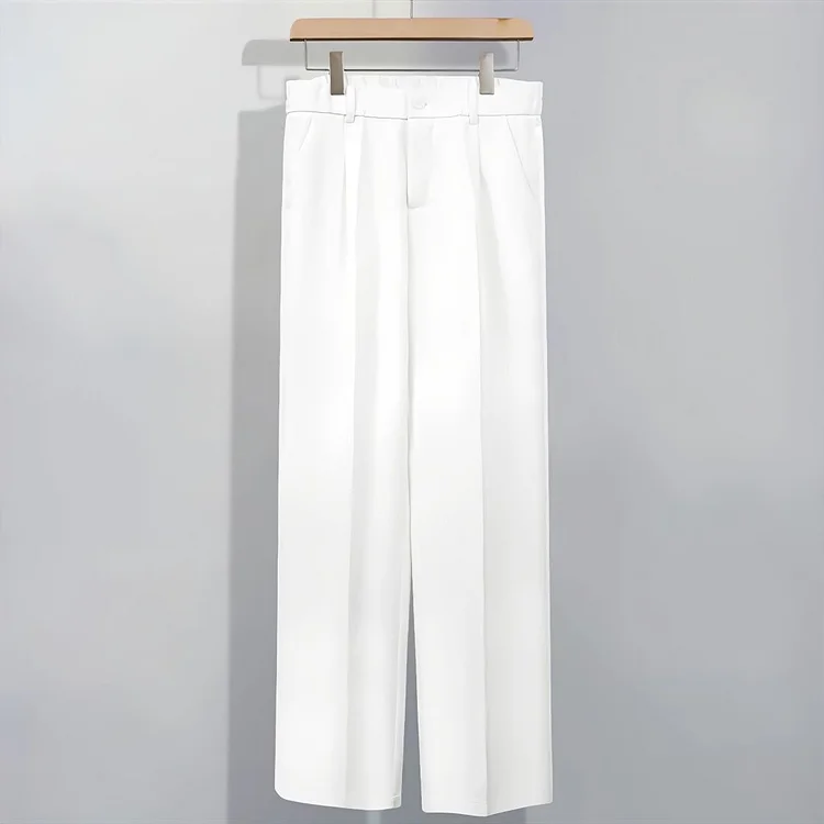 Ruime Heren Pantalon Comfortabel Zittend Model