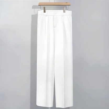 Ruime Heren Pantalon Comfortabel Zittend Model