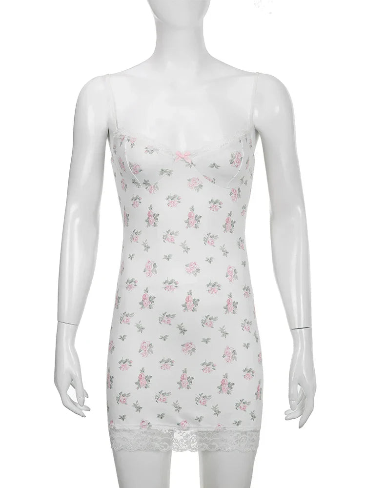 Vrouwelijke Jurk Coquette Stijl