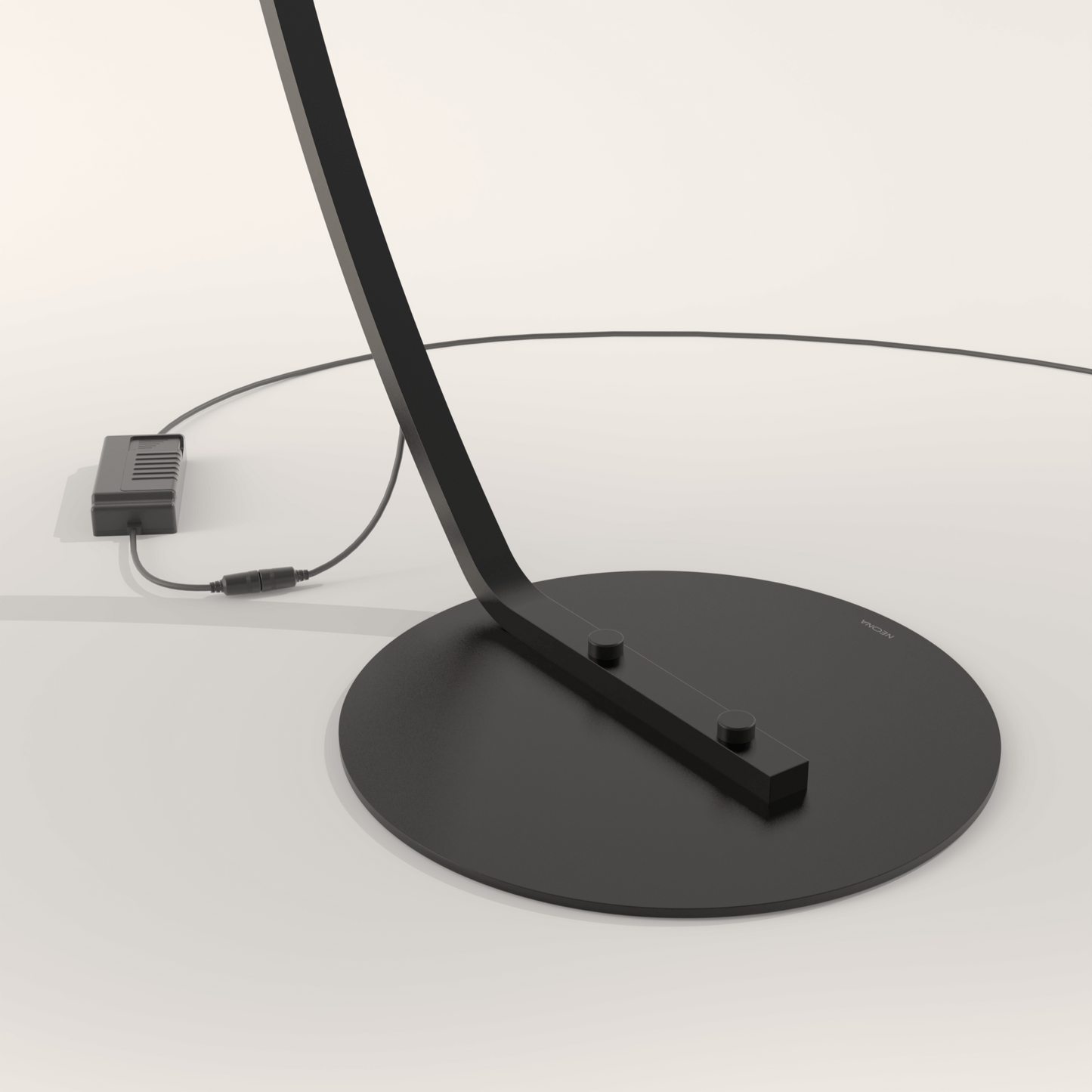 LED Vloerlamp Booglamp Zwart Wit Dimbaar 170cm Modern Design