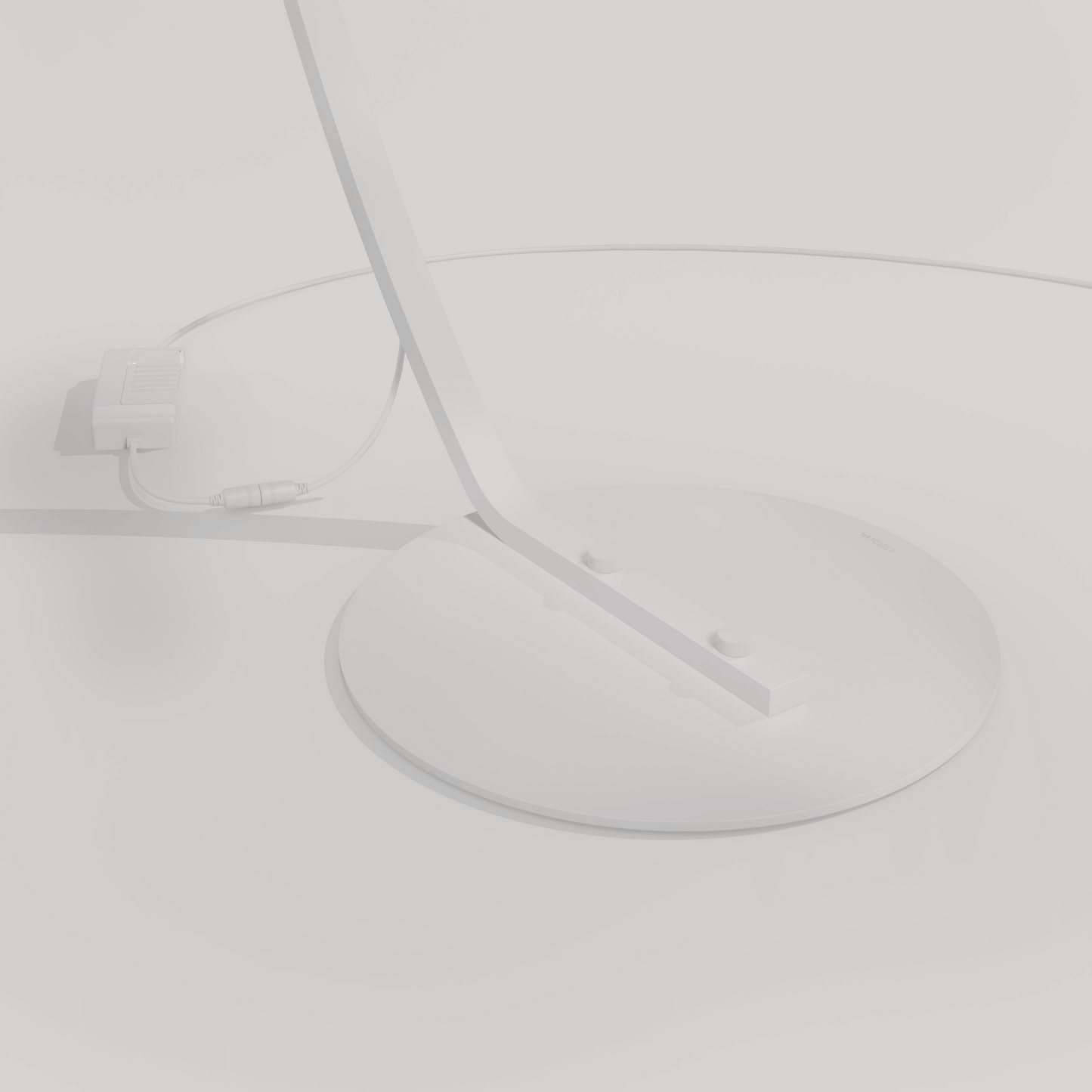 LED Vloerlamp Booglamp Zwart Wit Dimbaar 170cm Modern Design