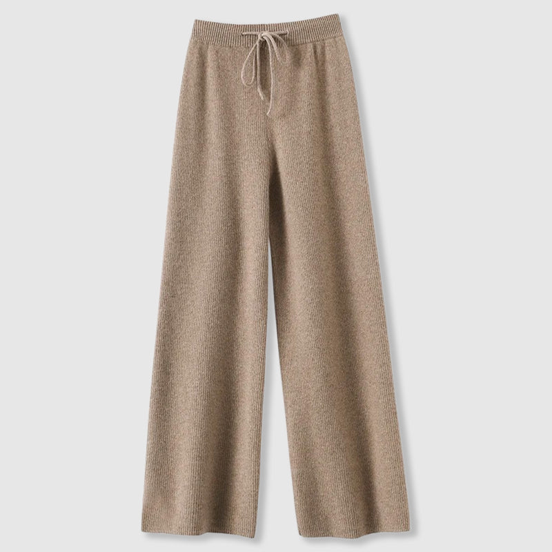 Dames Kasjmier Broek Wijd en Comfortabel - StudioMarella