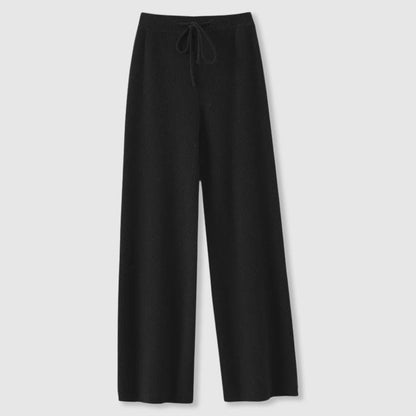 Dames Kasjmier Broek Wijd Model Zacht Comfortabel