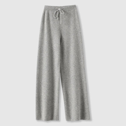Dames Kasjmier Broek Wijd Model Zacht Comfortabel